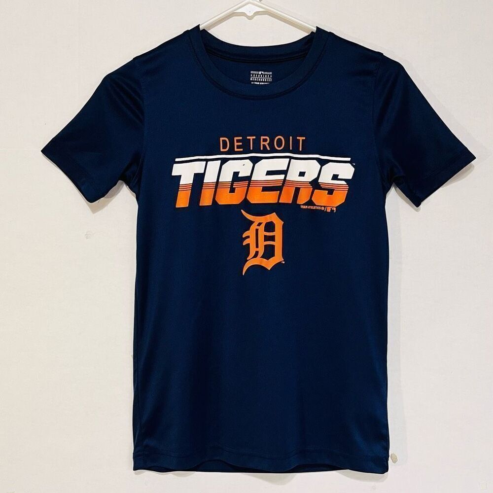 Genuine Merchandise Boys Detroit Tigers Tee   Sz L (10-12)   EUC